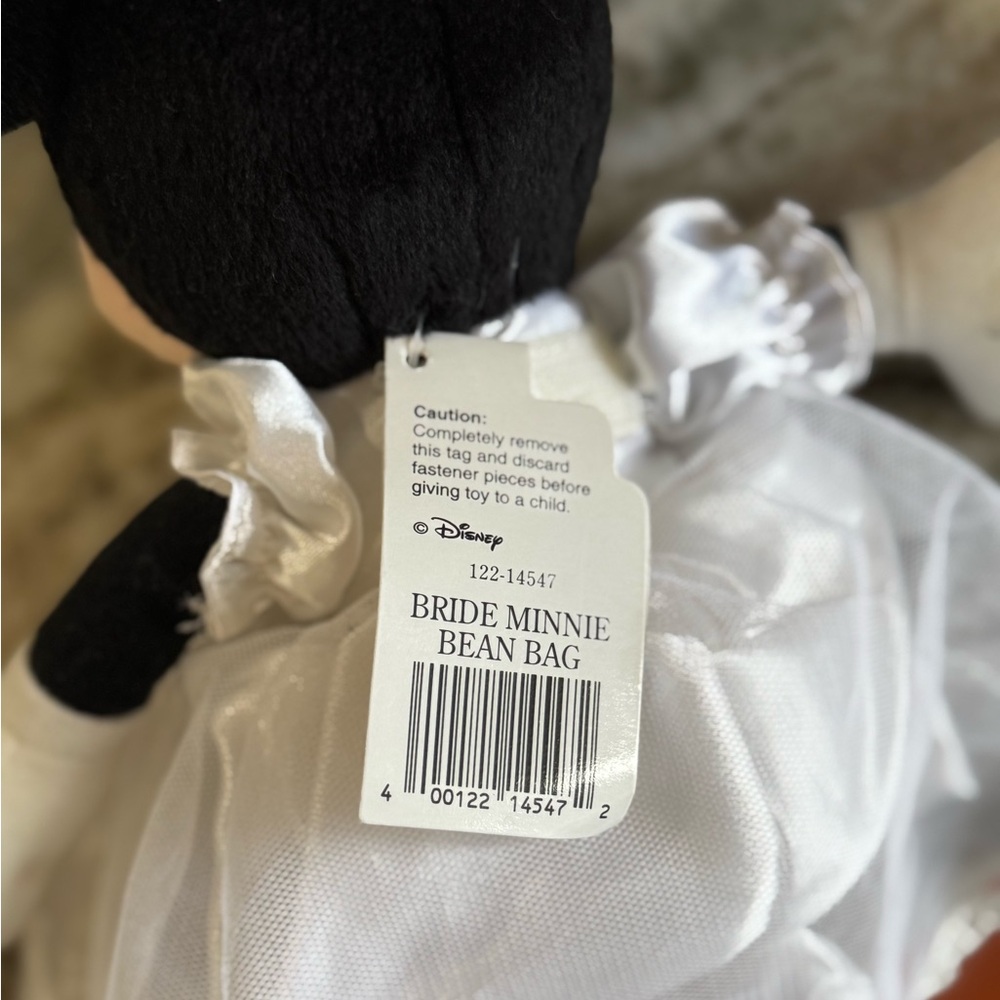 Disney 8” Plush Bridal Set Mickey & Mini Mouse - Picture 9 of 13